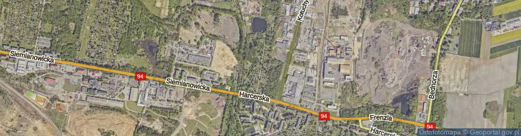 Zdjęcie satelitarne Przemysłowa ul.